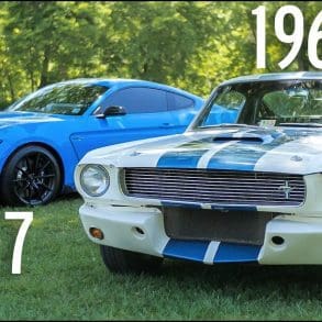 Comparing A Classic Shelby GT350 To A Modern One