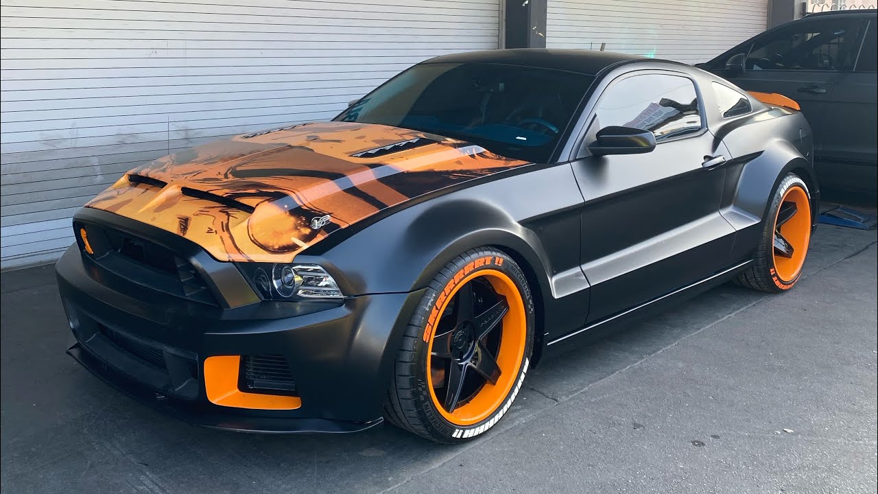 Chris Brown's Mustang Shelby GT500