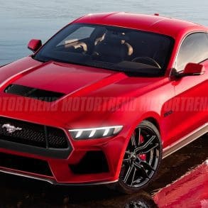 Motortrend's artist rendering of what the S650 Mustang may look like