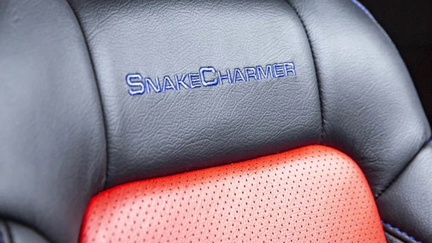 2021 Shelby "Snake Charmer" Mustang Super Snake Headrest