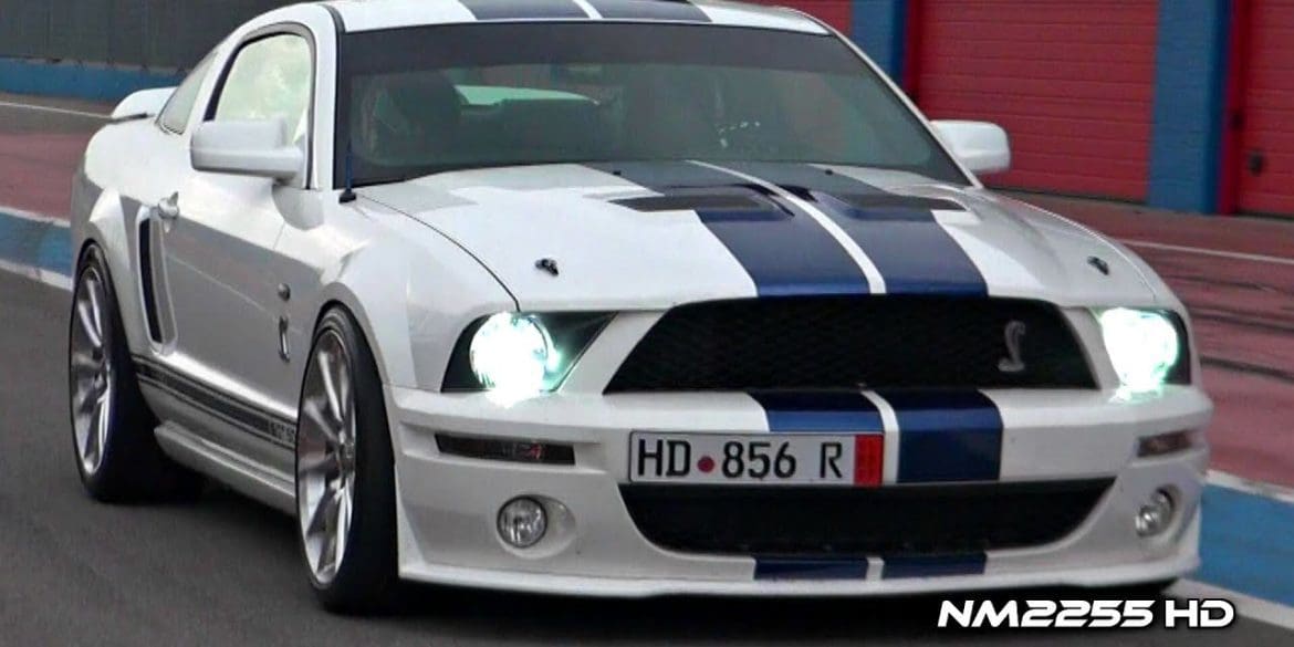 Supercharged Shelby Mustang GT500 Fitted With Steeda Exhaust System