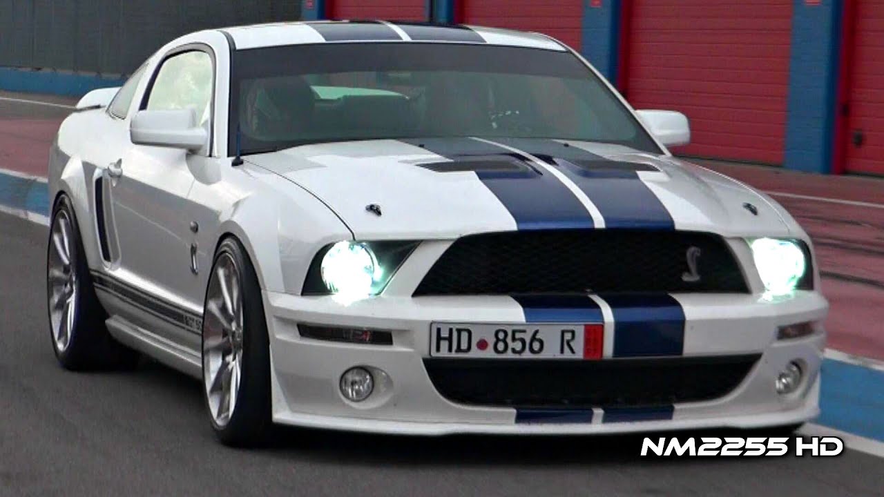 Supercharged Shelby Mustang GT500 Fitted With Steeda Exhaust System