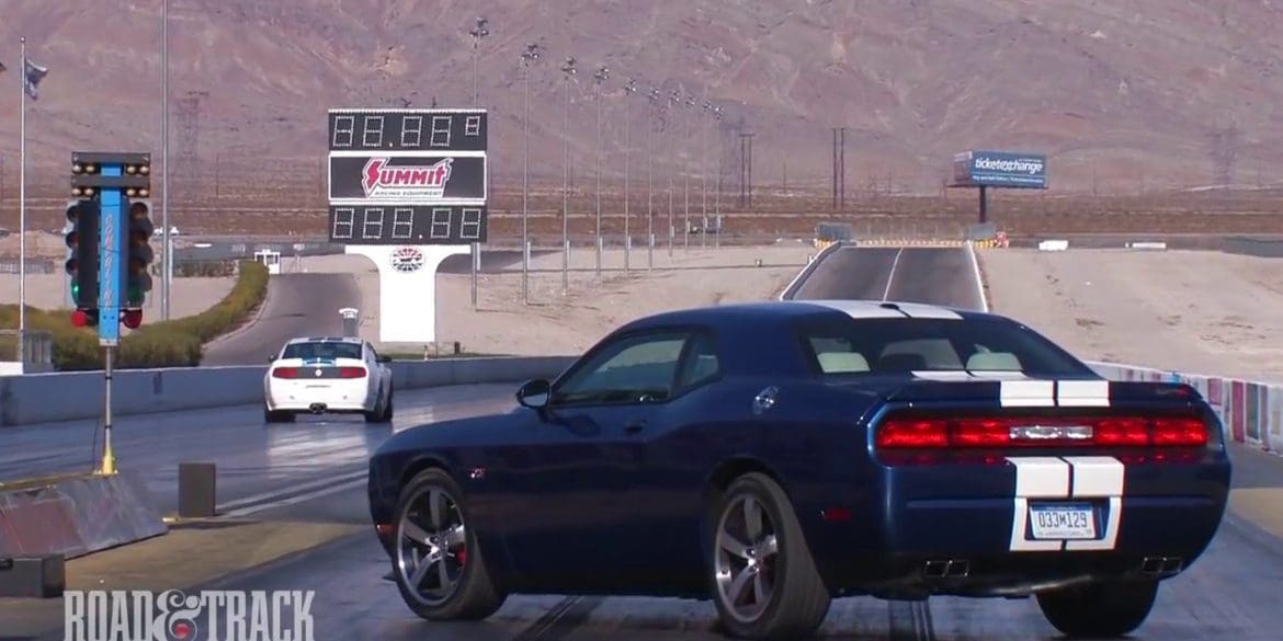 2012 Shelby GT350 vs 2011 Dodge Challenger SRT8 392