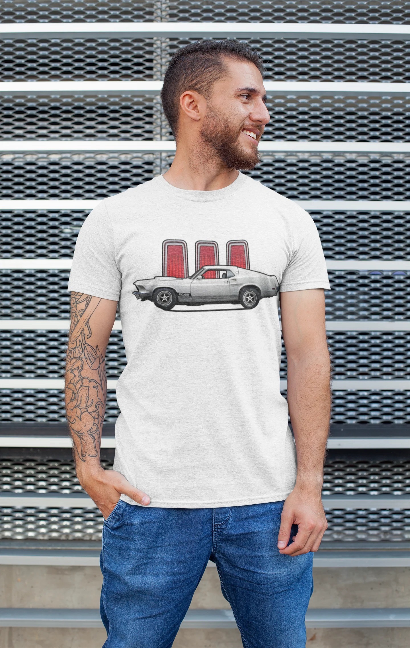 “Love The Taillights” Ford Mustang t-shirt