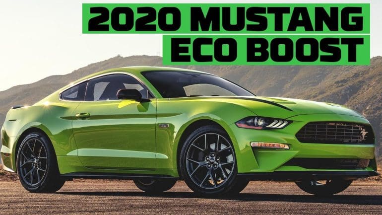 2020 Ford Mustang EcoBoost Track Test - Mustang Specs