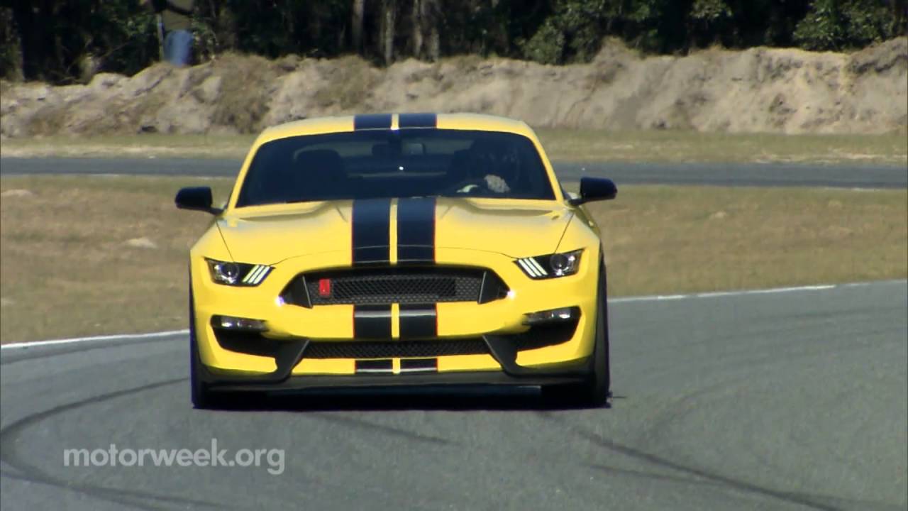 2016 Ford Shelby GT350R Mustang Track Test