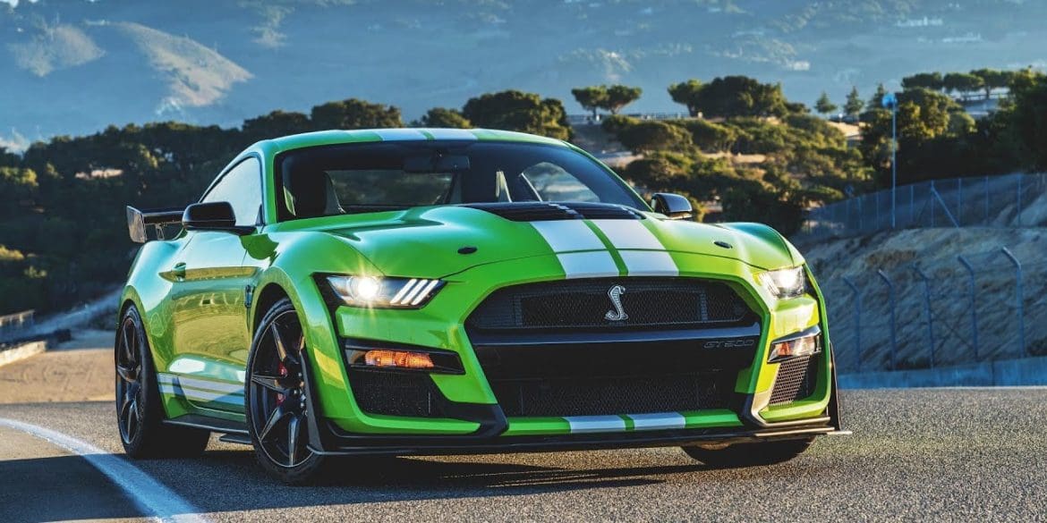 2020 Ford Mustang Shelby GT500 CFTP Blitzes WeatherTech Raceway Laguna Seca