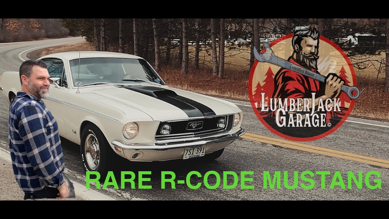 Test Driving A 1968.5 Mustang GT R Code 428 Cobra Jet