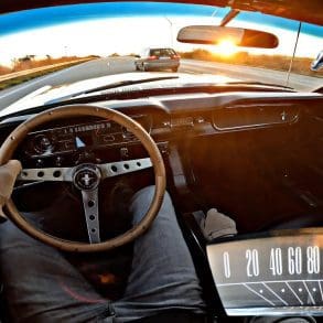 Pushing A 1966 Ford Mustang 4.7 V8 To Its Limit On Autobahn