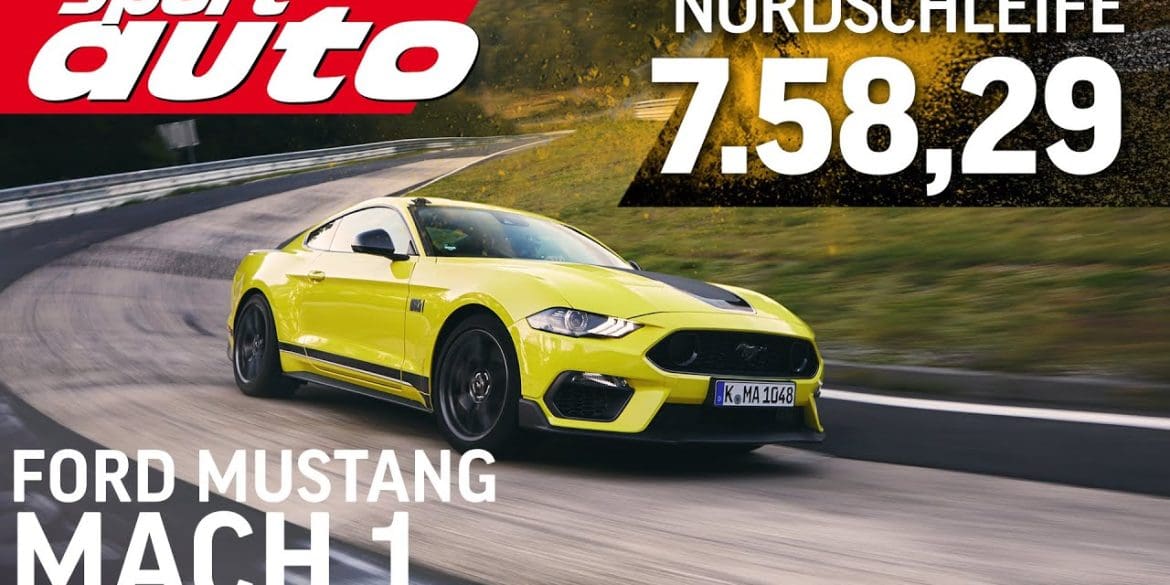 Ford Mustang Mach 1 Takes On The Nordschleife