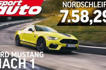 Ford Mustang Mach 1 Takes On The Nordschleife