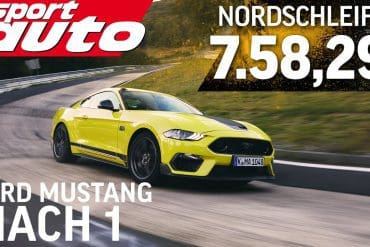 Ford Mustang Mach 1 Takes On The Nordschleife