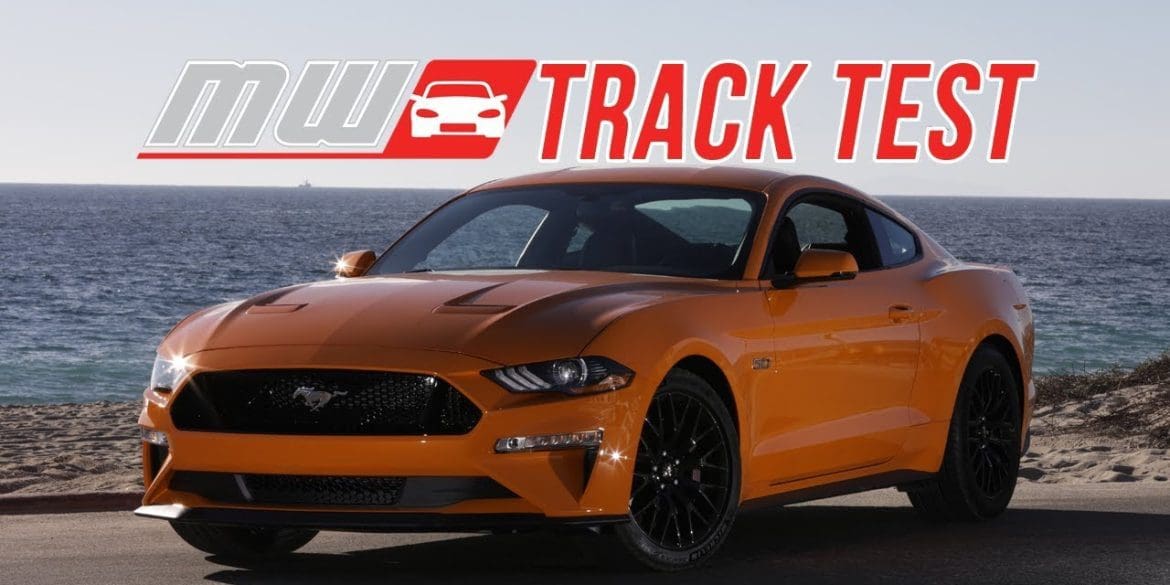 Test Driving A 2018 Ford Mustang GT At The Roebling Road Raceway