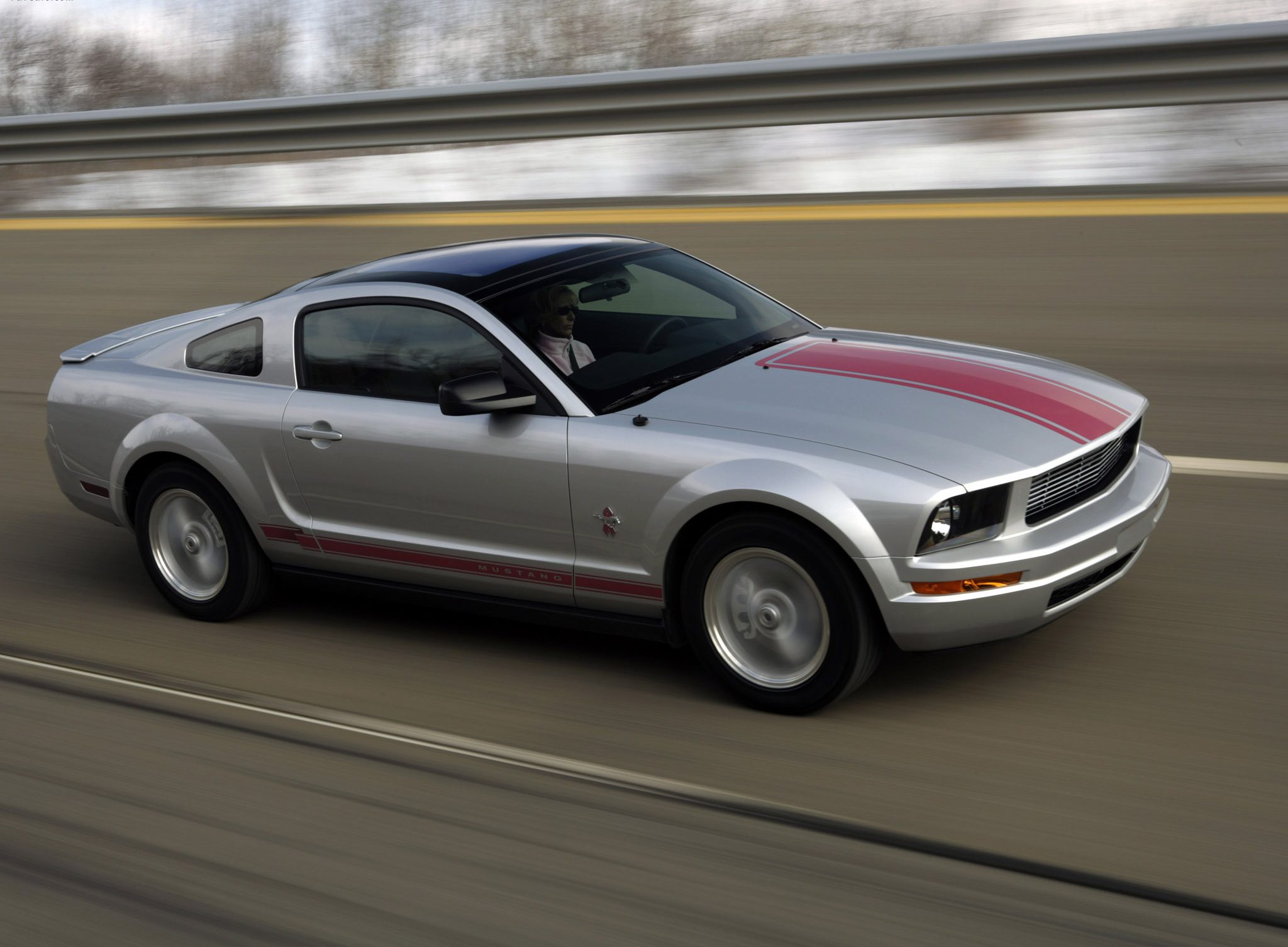 Mustang Of The Day: 2008 Ford Mustang Warriors In Pink Edition
