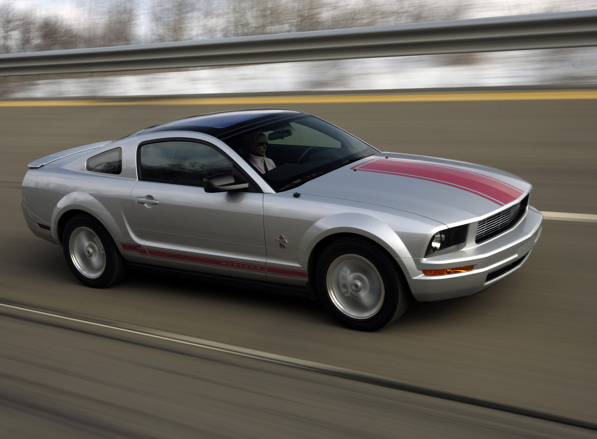 Mustang Of The Day: 2008 Ford Mustang Warriors In Pink Edition 