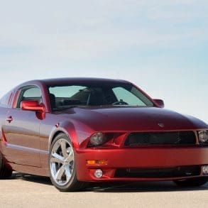 2009 Ford Mustang Lee Iacocca Silver 45th Anniversary Edition