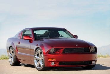 2009 Ford Mustang Lee Iacocca Silver 45th Anniversary Edition