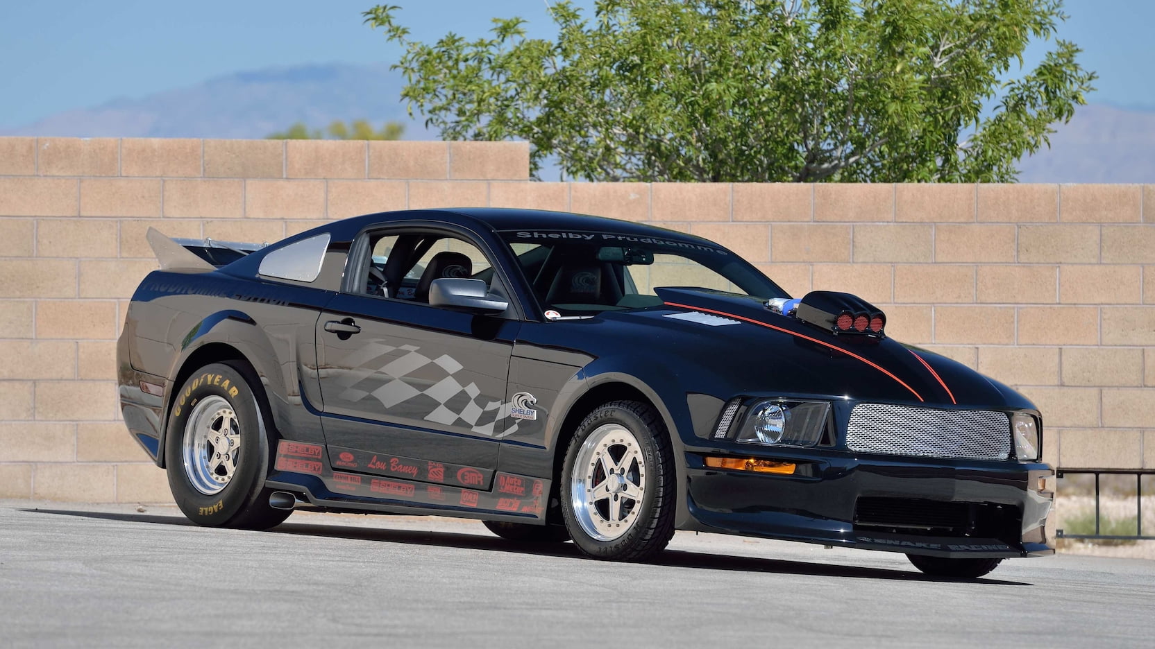  2009 Ford Mustang Prudhomme Supersnake Shelby GT500 
