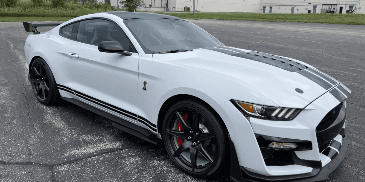 Low-Mileage 2021 Ford Mustang Shelby GT500 Up For Grabs
