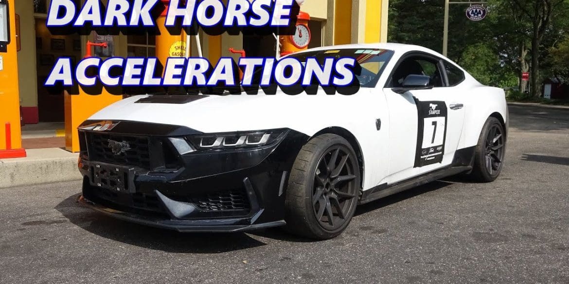 2024 Mustang Dark Horse Revs & Accelerations