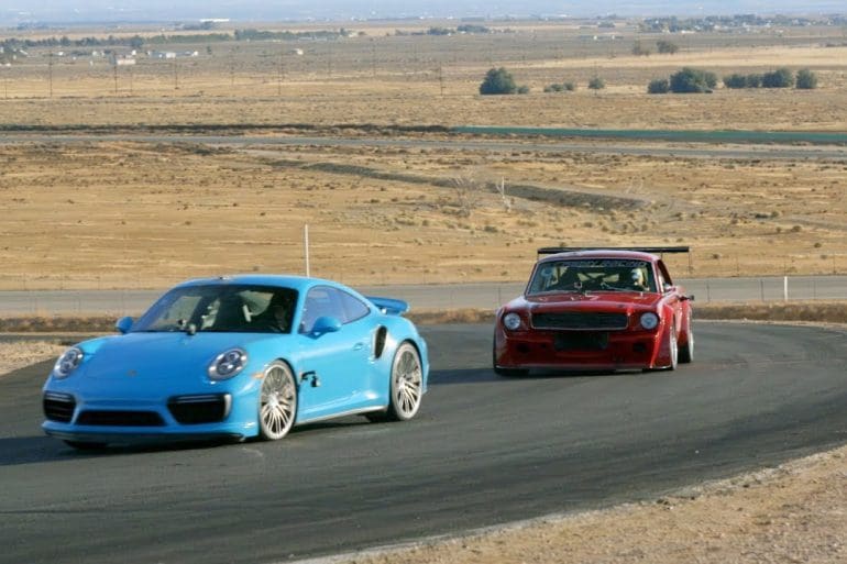 1966 Mustang Pro Touring Car vs 2018 Porsche 911 Turbo S