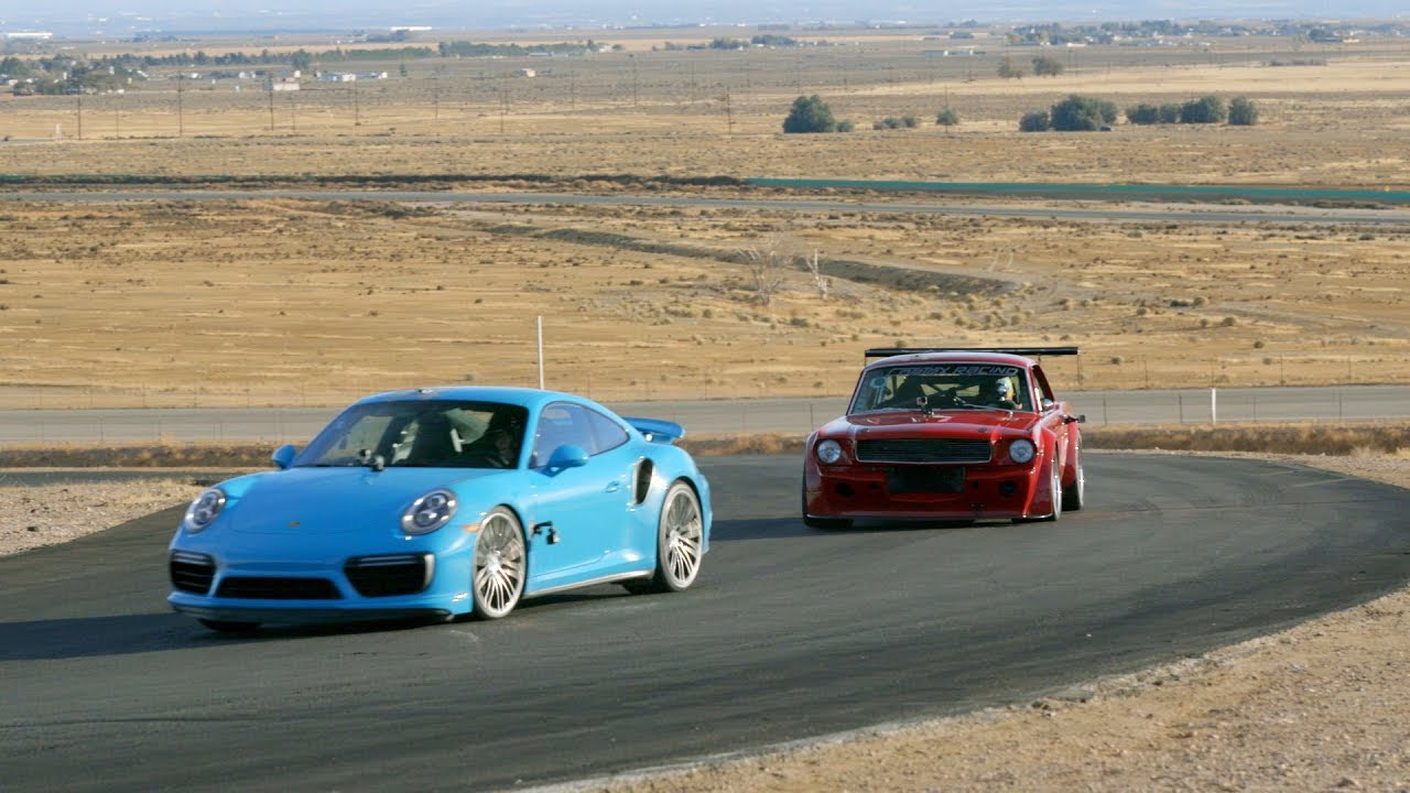 1966 Mustang Pro Touring Car vs 2018 Porsche 911 Turbo S