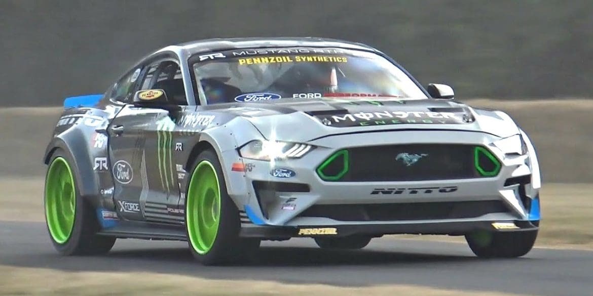 2018 Ford Mustang RTR Rips The Goodwood Hillclimb Course