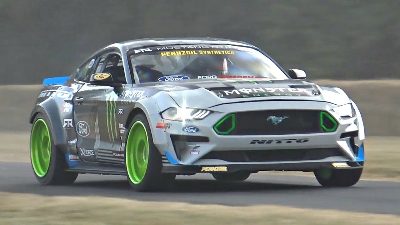 2018 Ford Mustang RTR Rips The Goodwood Hillclimb Course
