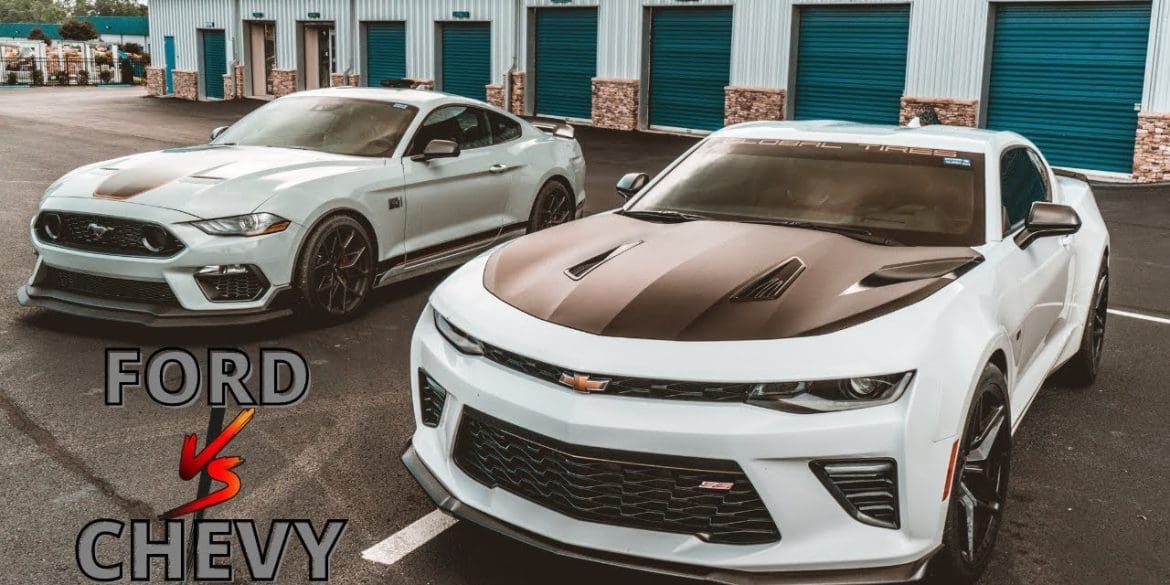 2021 Mustang Mach 1 Compared To Camaro SS 1LE