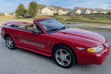 Mustang Of The Day: 1994 Mustang Cobra Convertible Indy 500 Pace Car
