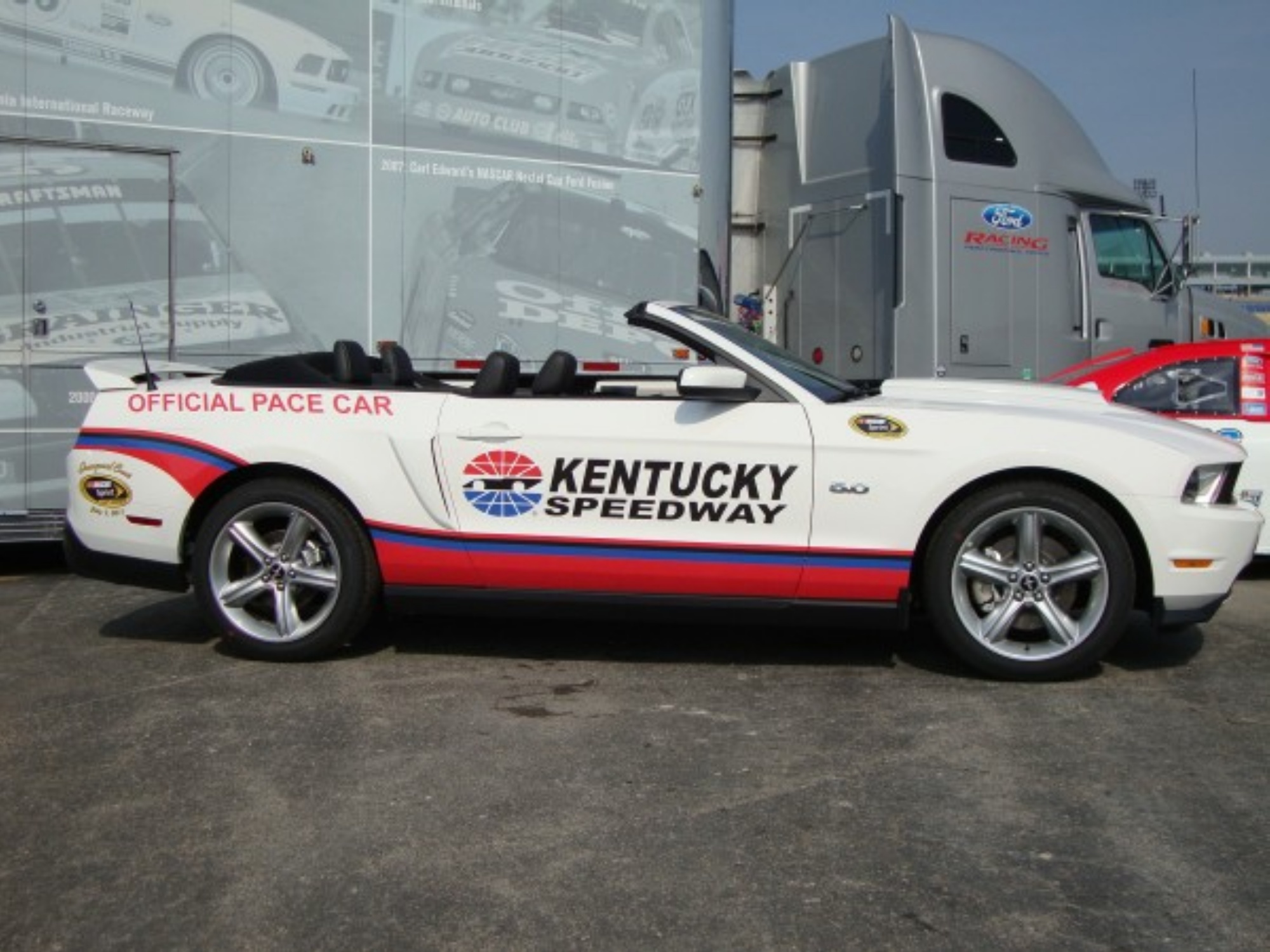 Mustang Of The Day: 2012 Ford Mustang Kentucky Speedway Pace Car