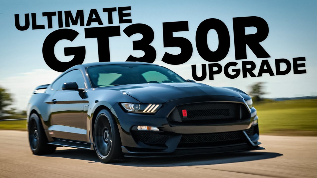 850 HP Hennessey Supercharged GT350R Roars Around A Racetrack