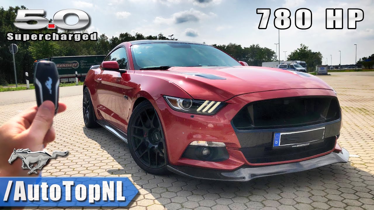 Test Driving A GeigerCars Ford Mustang GT On Autobahn