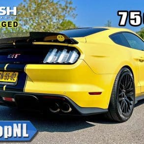 Supercharged 2016 Ford Mustang GT Goes Full Throttle On Autobahn!