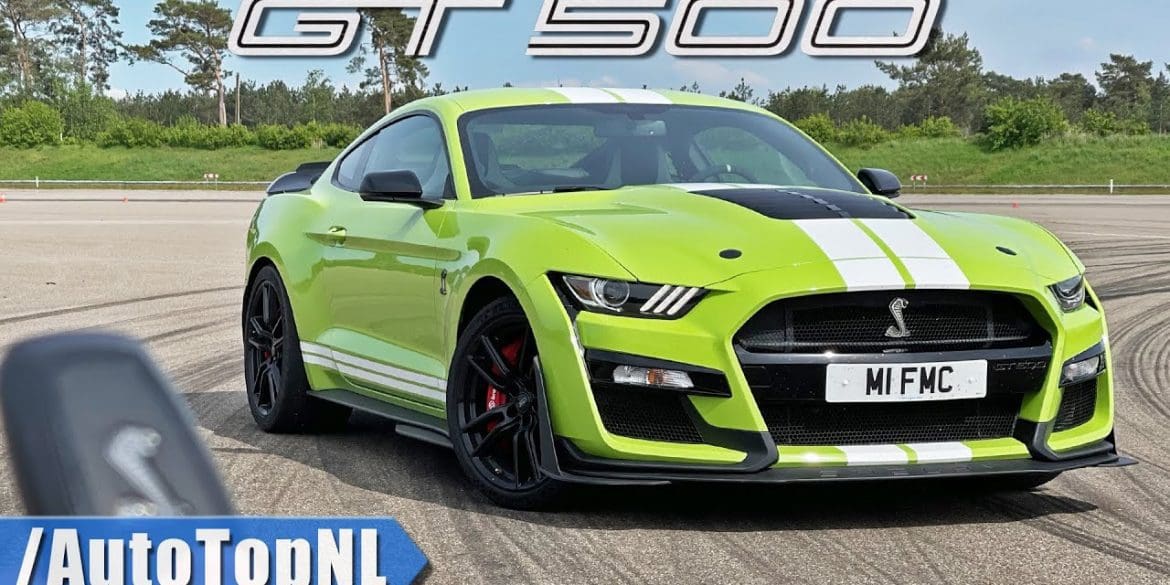 2021 Ford Mustang Shelby GT500 Track Review By AutoTopNL