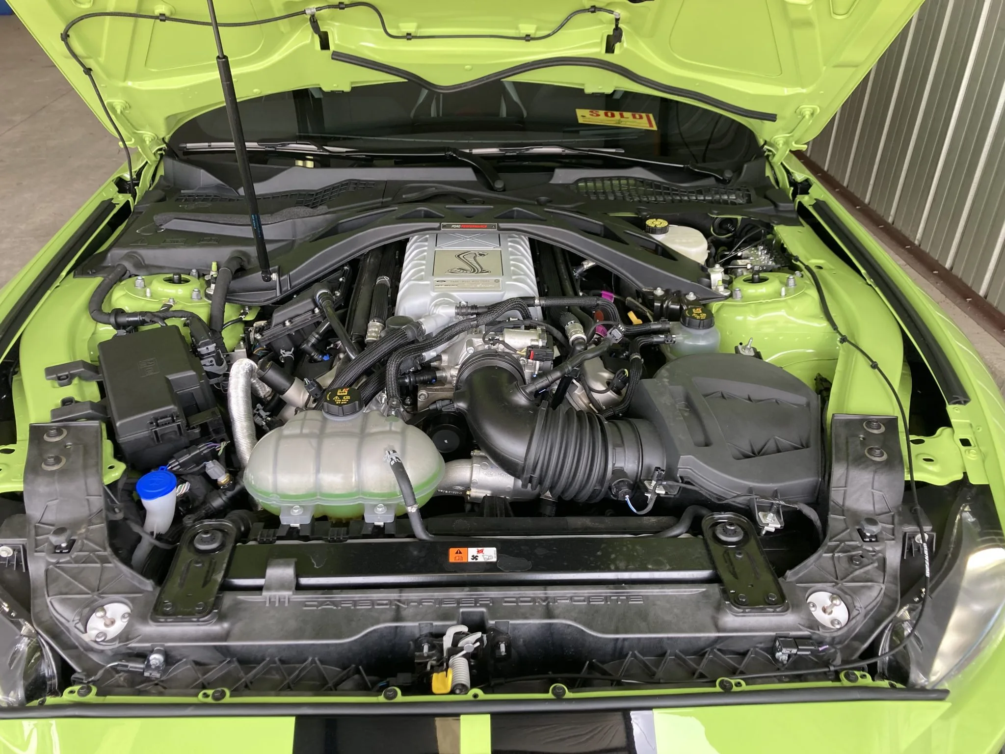 FOR SALE: Grabber Lime 2020 Ford Mustang Shelby GT500
