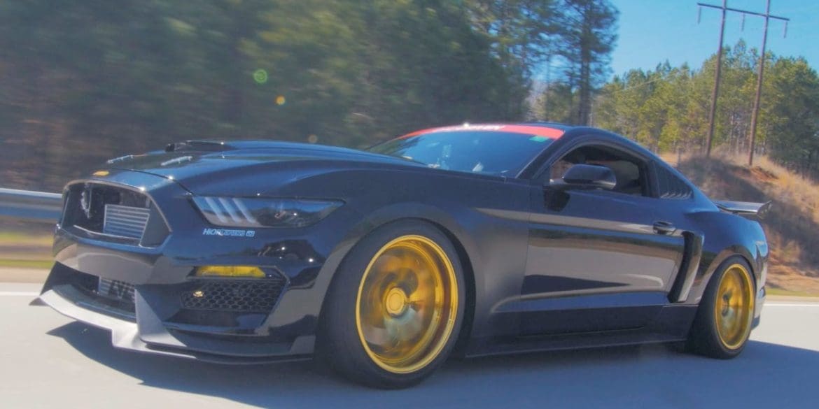 Exclusive Look At The "Japanese" Big Turbo Mustang Ecoboost