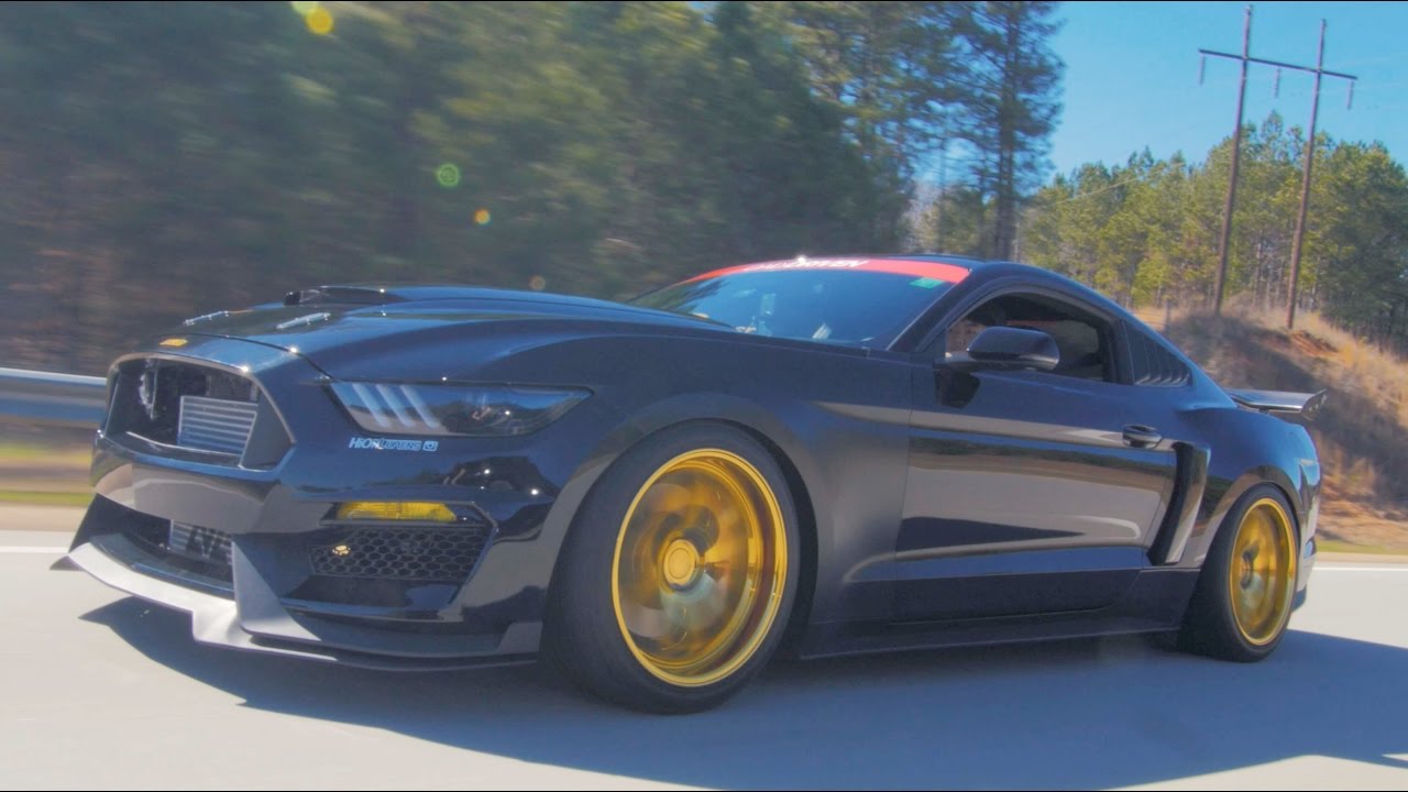 Exclusive Look At The "Japanese" Big Turbo Mustang Ecoboost