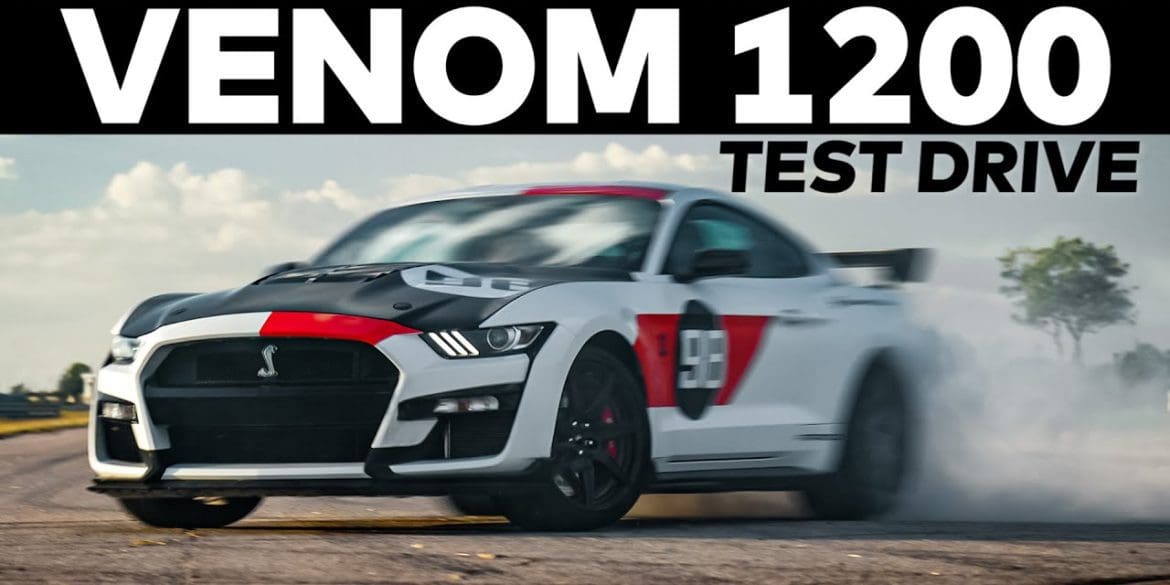 Hennessey Test Drivins Their 1200 HP Mustang GT500