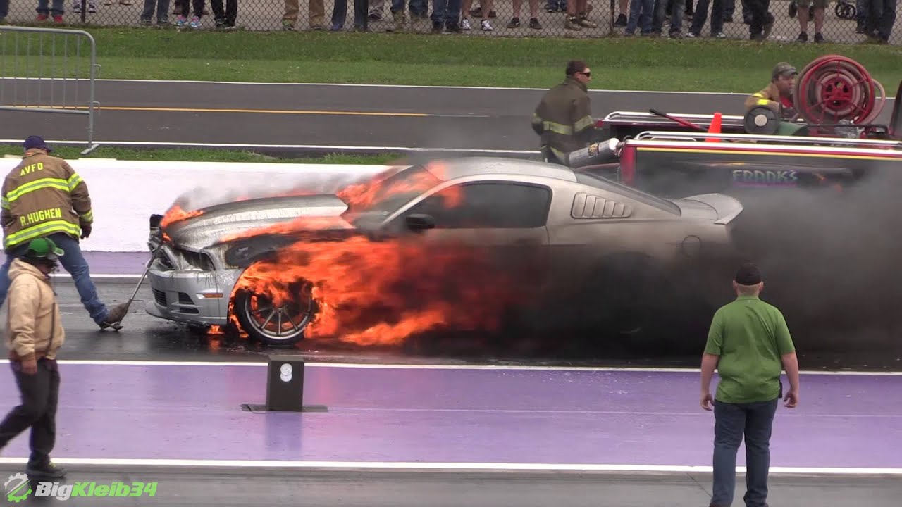 Ford Mustang GT Went Up In Flames!