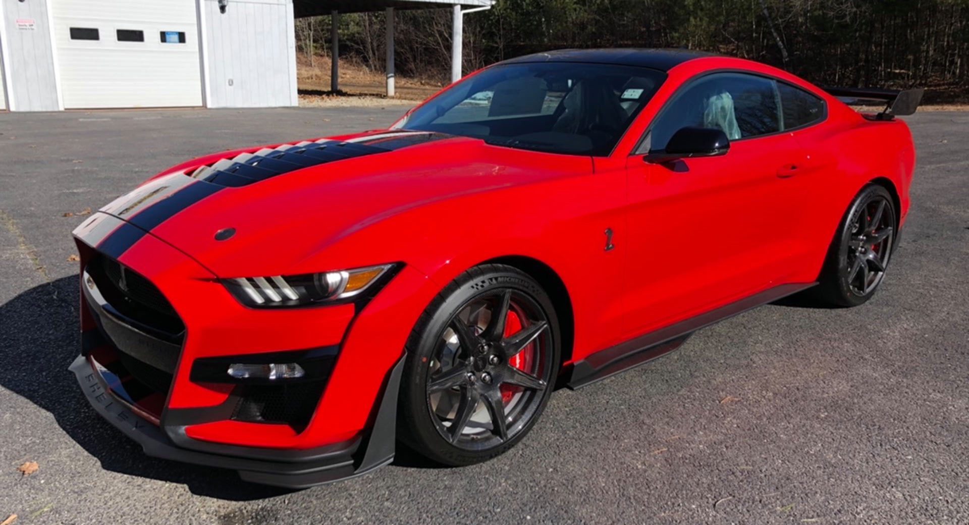 Race Red 2022 Ford Mustang GT500