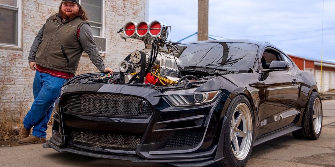 Here's What Happens To A Ford Mustang With A 2000-HP Engine