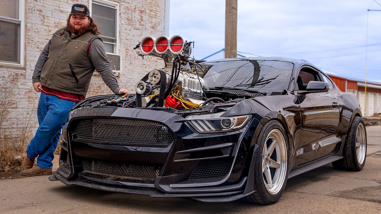 Here's What Happens To A Ford Mustang With A 2000-HP Engine