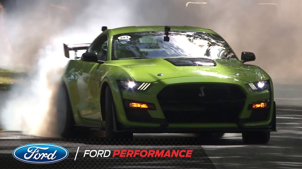 2020 Ford Mustang Shelby GT500 Showing Off At The Goodwood Festival of Speed