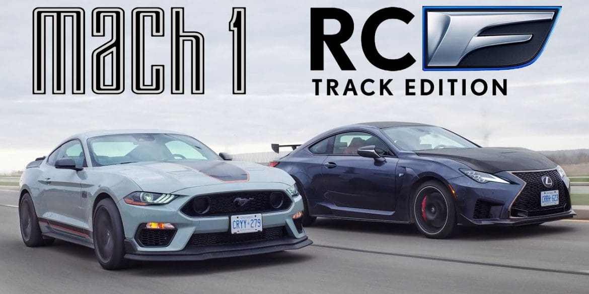 2021 Ford Mustang Mach 1 vs Lexus RCF Track Edition: Which Is The Better V8 Sports Car?