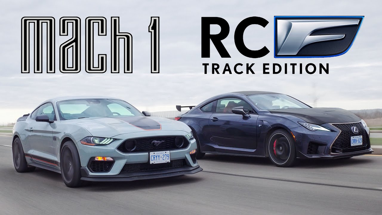 2021 Ford Mustang Mach 1 vs Lexus RCF Track Edition: Which Is The Better V8 Sports Car?