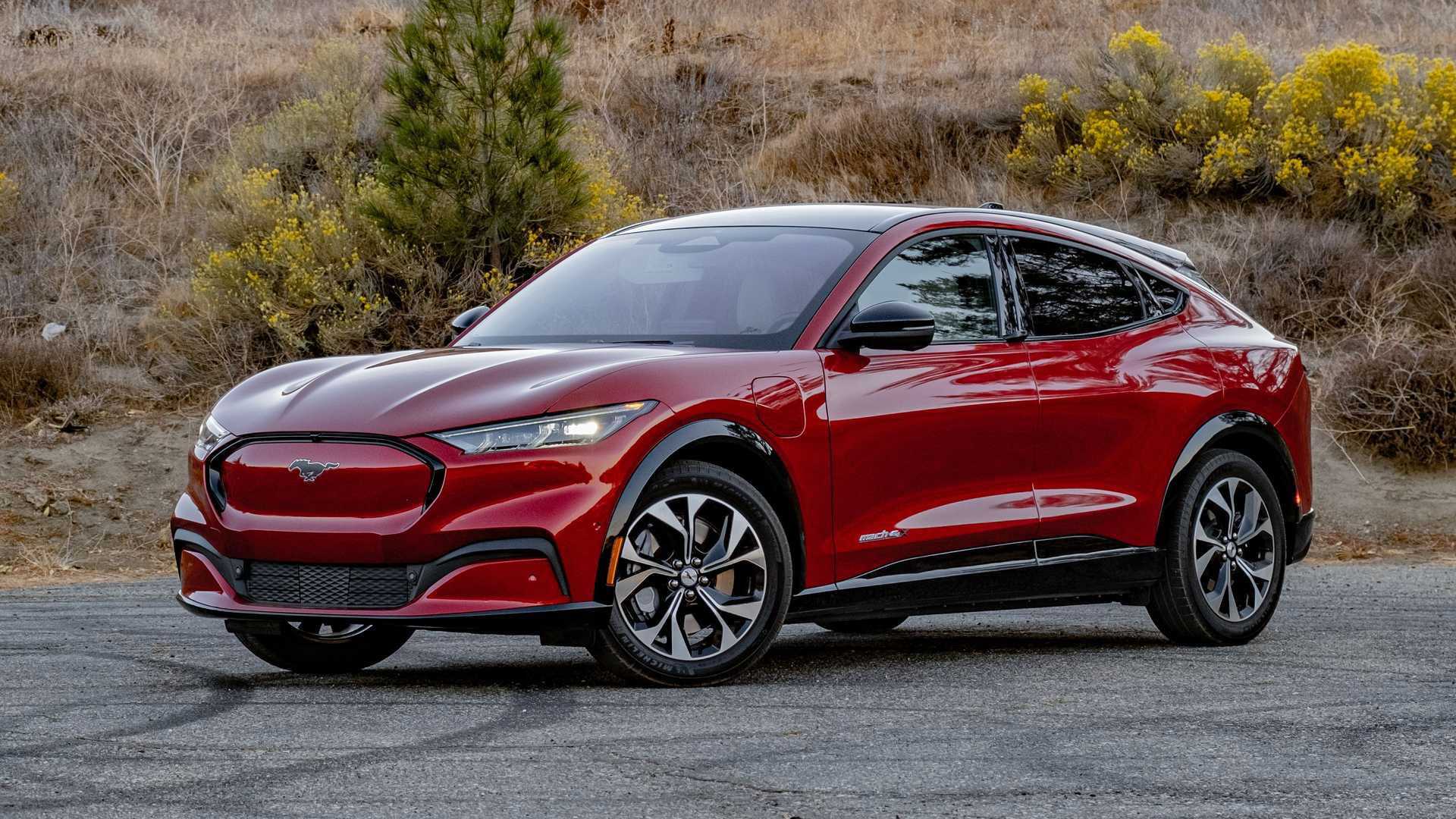 2022 Rapid Red Mach E