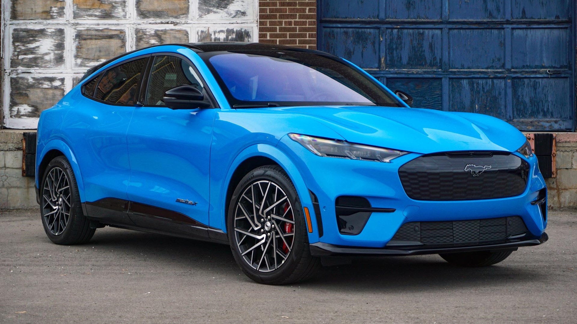 2022 Grabber Blue Mach E GT