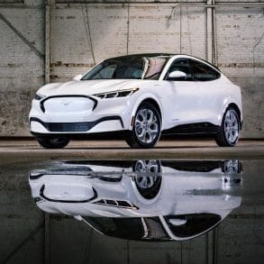 Star White Mach E