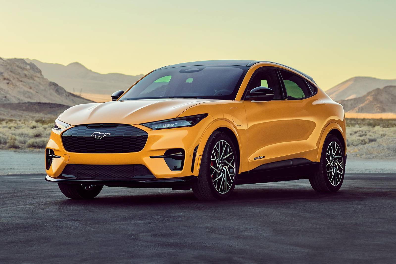 2022 Cyber Orange Mach E